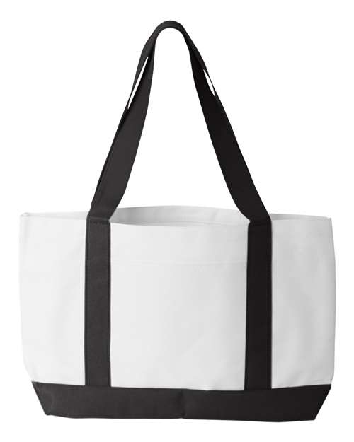 Liberty Bags 7002 - White/ Black