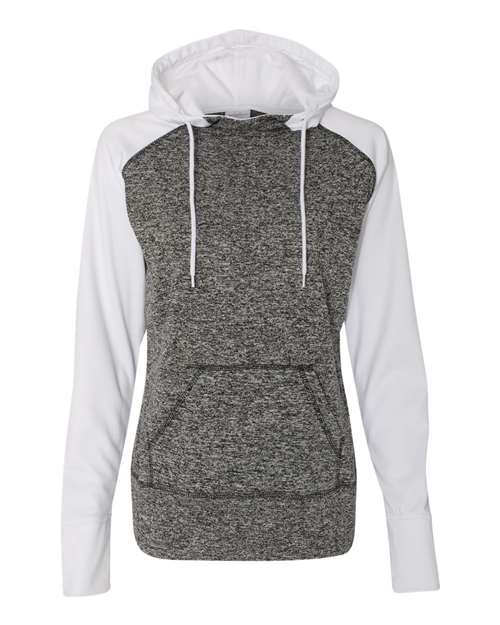 J. America 8618 - Charcoal Fleck/ White