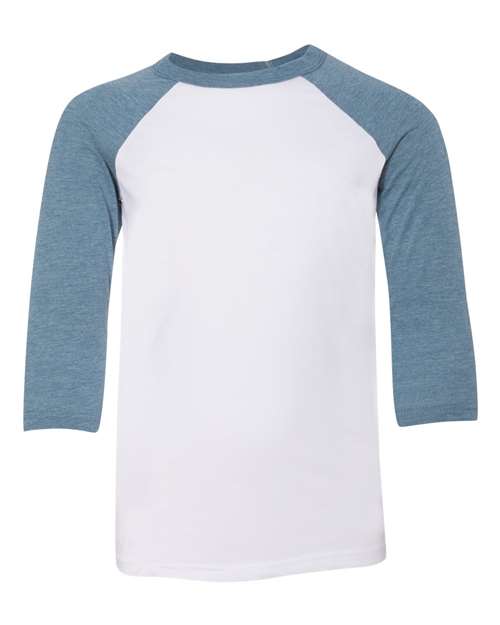 BELLA + CANVAS 3200Y - White/ Denim