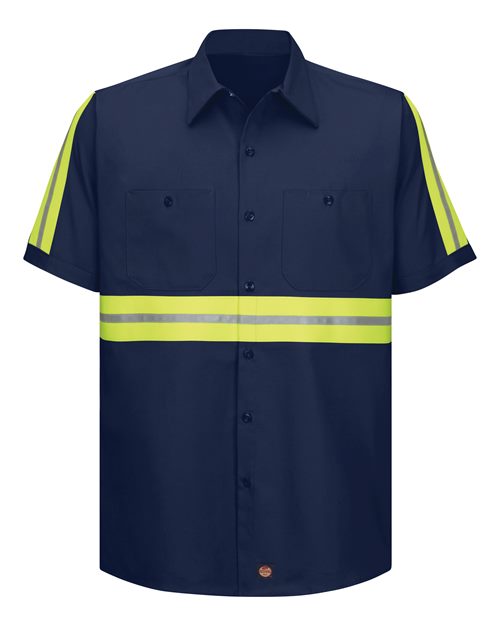 Red Kap SC40E - Navy/ Yellow Trim
