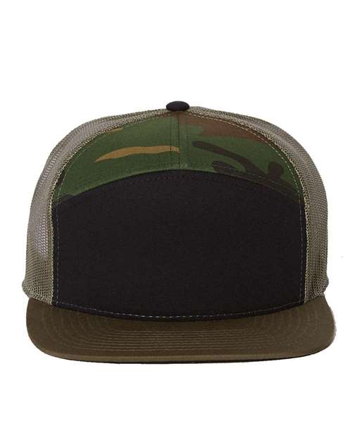 Richardson 168 - Black/ Camo/ Loden