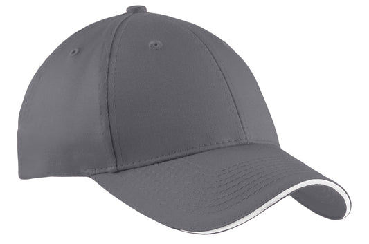 Port Authority® Cotton Twill Sandwich Bill Cap. CP85