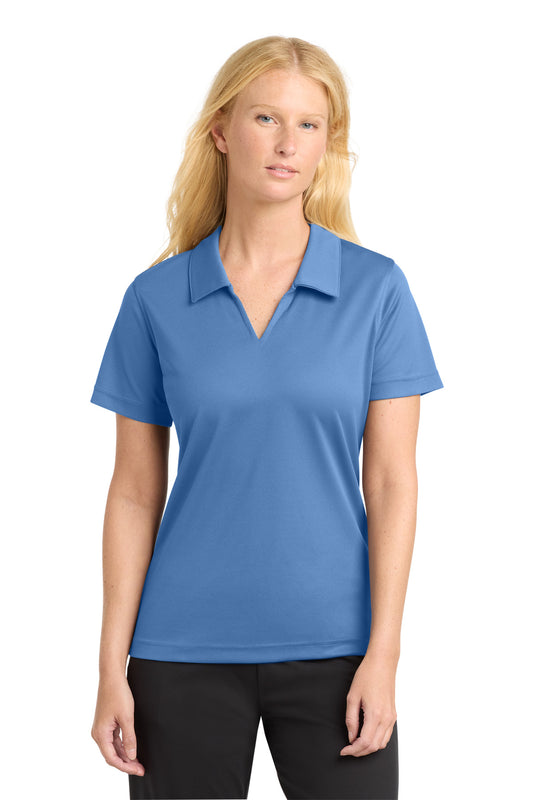 Sport-Tek® Women's Dri-Mesh® V-Neck Polo. L469