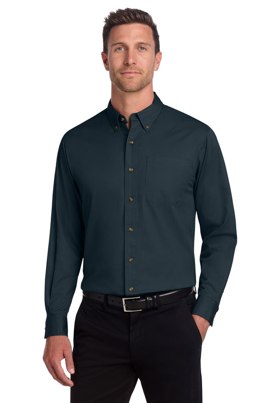 Port Authority® Tall Long Sleeve Twill Shirt. TLS600T