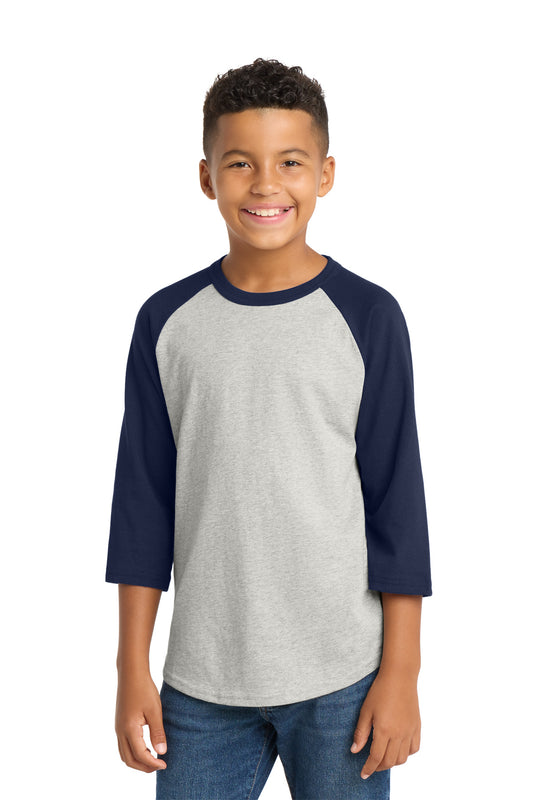 Sport-Tek® Youth Colorblock Raglan Jersey. YT200