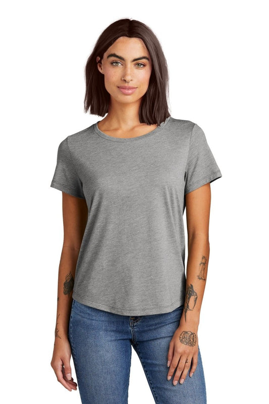 Allmade® Women's Relaxed Tri-Blend Scoop Neck Tee AL2015 - uslegacypromotions