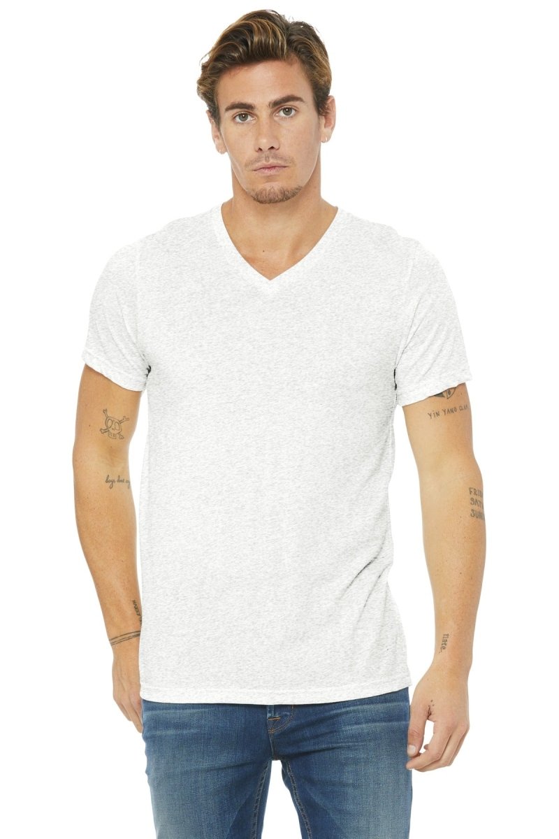 BELLA+CANVAS ® Unisex Triblend Short Sleeve V-Neck Te. BC3415 - uslegacypromotions