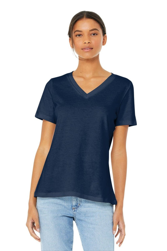 BELLA+CANVAS ® Women's Relaxed Jersey Short Sleeve V-Neck Tee. BC6405 - uslegacypromotions