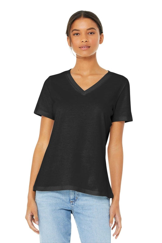 BELLA+CANVAS ® Women's Relaxed Jersey Short Sleeve V-Neck Tee. BC6405 - uslegacypromotions