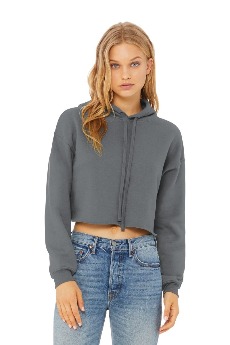 BELLA+CANVAS ® Women's Sponge Fleece Cropped Fleece Hoodie. BC7502 - uslegacypromotions