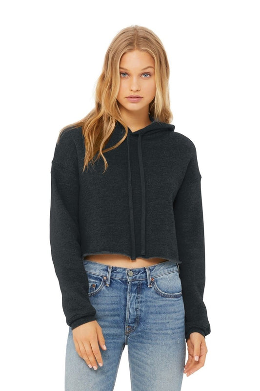 BELLA+CANVAS ® Women's Sponge Fleece Cropped Fleece Hoodie. BC7502 - uslegacypromotions