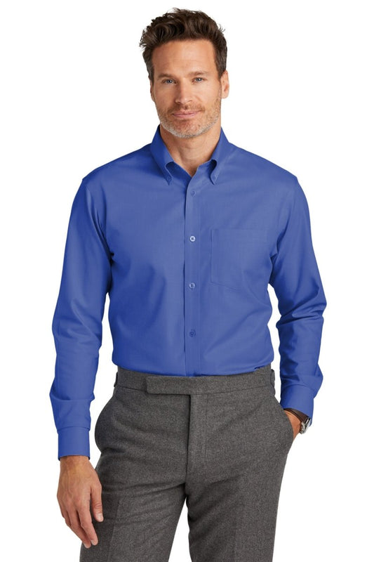 Brooks Brothers® Wrinkle-Free Stretch Nailhead Shirt BB18002 - uslegacypromotions