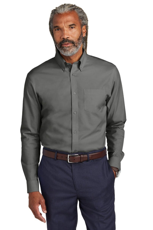 Brooks Brothers® Wrinkle-Free Stretch Pinpoint Shirt BB18000 - uslegacypromotions