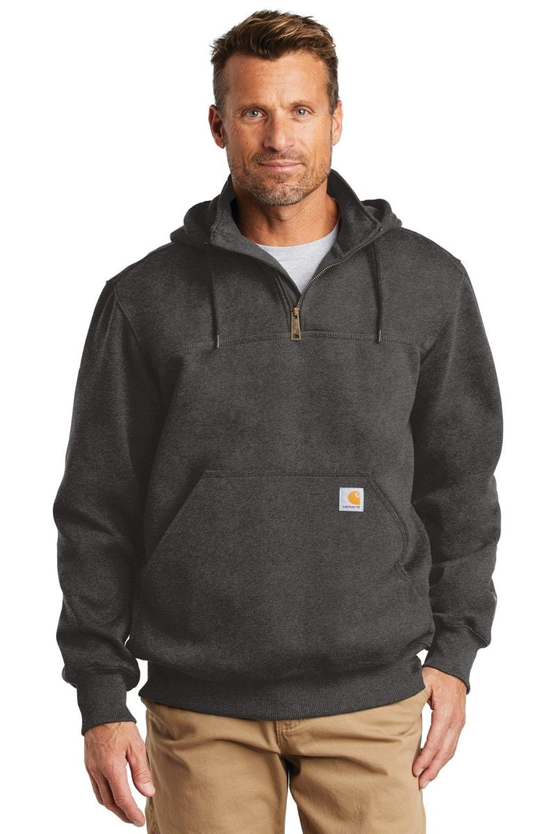 Carhartt ® Rain Defender ® Paxton Heavyweight Hooded Zip Mock Sweatshirt. CT100617 - uslegacypromotions