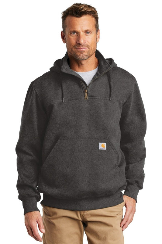 Carhartt ® Rain Defender ® Paxton Heavyweight Hooded Zip Mock Sweatshirt. CT100617 - uslegacypromotions