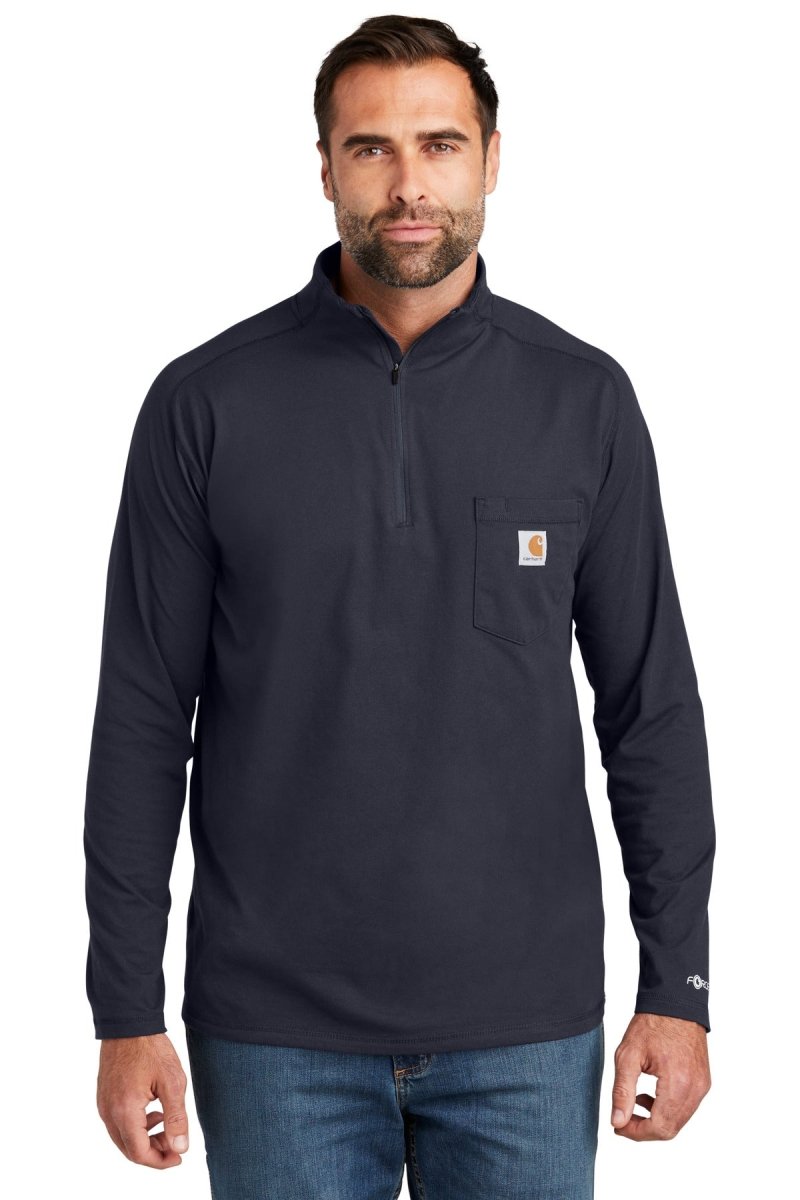 Carhartt Force® 1/4-Zip Long Sleeve T-Shirt CT104255 - uslegacypromotions