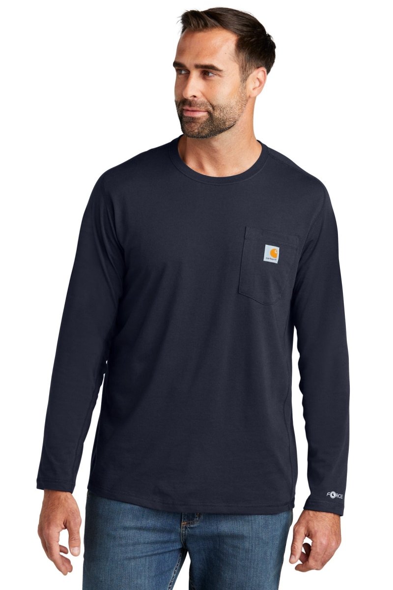 Carhartt Force® Long Sleeve Pocket T-Shirt CT104617 - uslegacypromotions