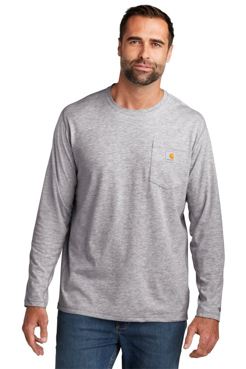 Carhartt Force® Long Sleeve Pocket T-Shirt CT104617 - uslegacypromotions