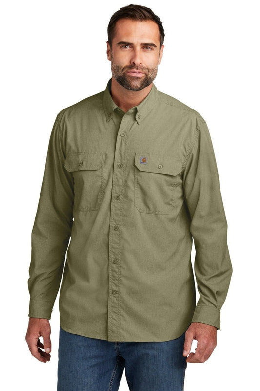 Carhartt Force® Solid Long Sleeve Shirt CT105291 - uslegacypromotions
