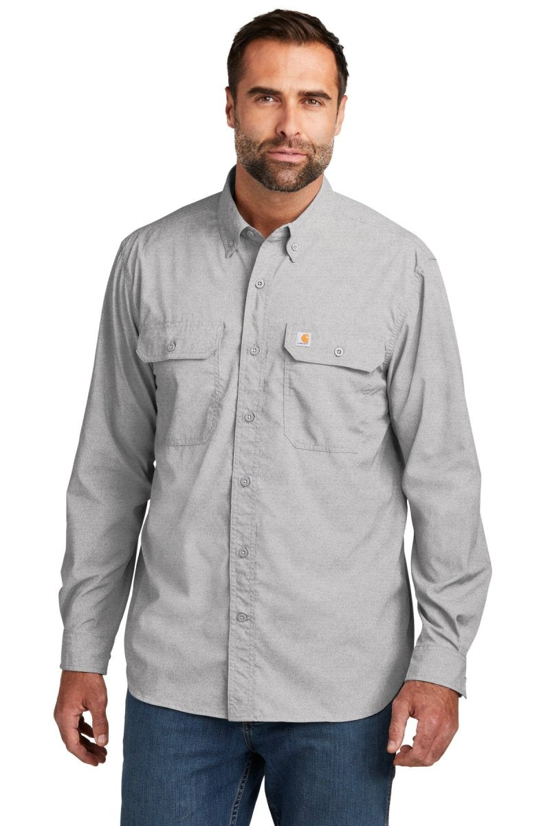 Carhartt Force® Solid Long Sleeve Shirt CT105291 - uslegacypromotions