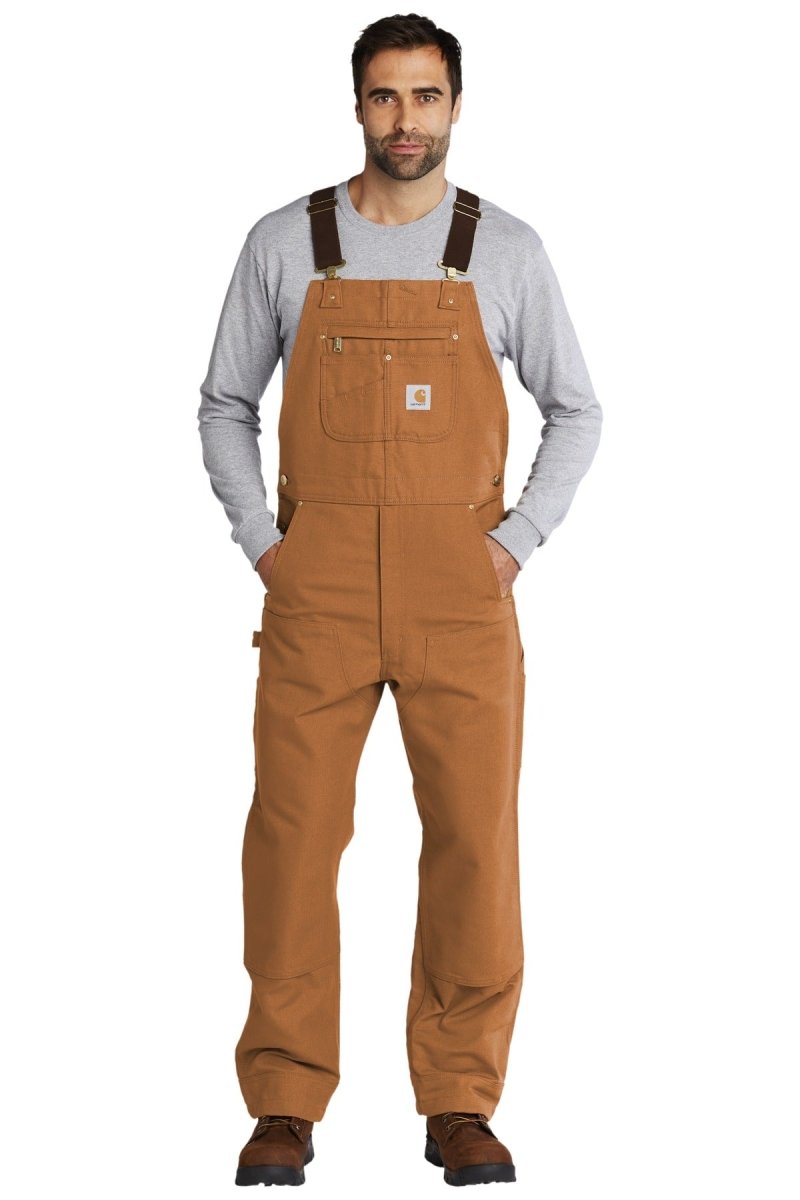 Carhartt® Duck Unlined Bib Overalls. CT102776 - uslegacypromotions