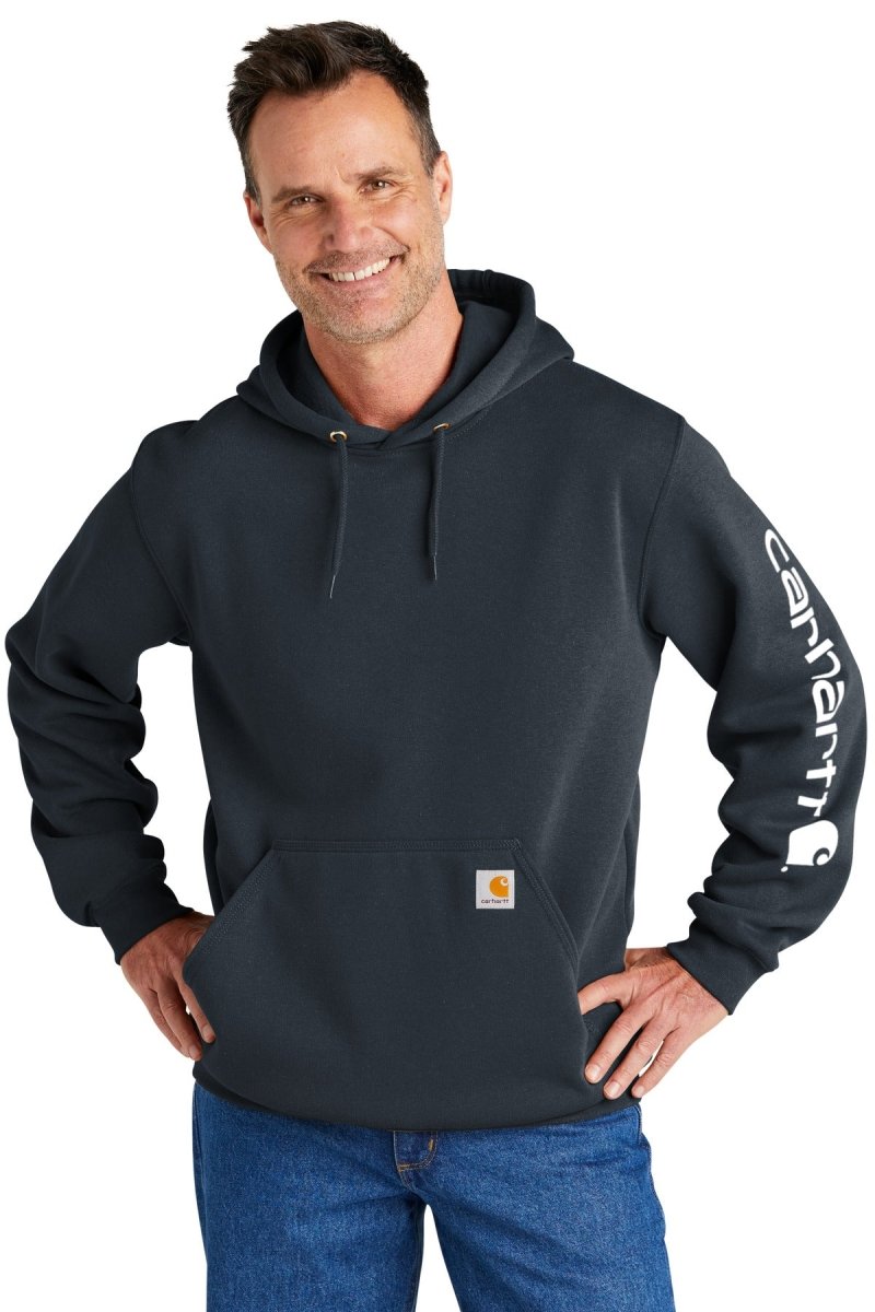 Carhartt® Midweight Hooded Logo Sweatshirt CTK288 - uslegacypromotions