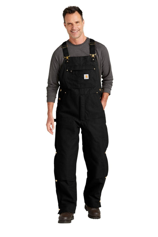 Carhartt® Tall Firm Duck Insulated Bib Overalls CTT104393 - uslegacypromotions