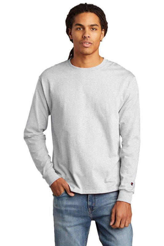 Champion ® Heritage 5.2-Oz. Jersey Long Sleeve Tee CC8C - uslegacypromotions