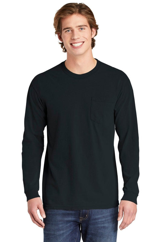 COMFORT COLORS ® Heavyweight Ring Spun Long Sleeve Pocket Tee. 4410 - uslegacypromotions