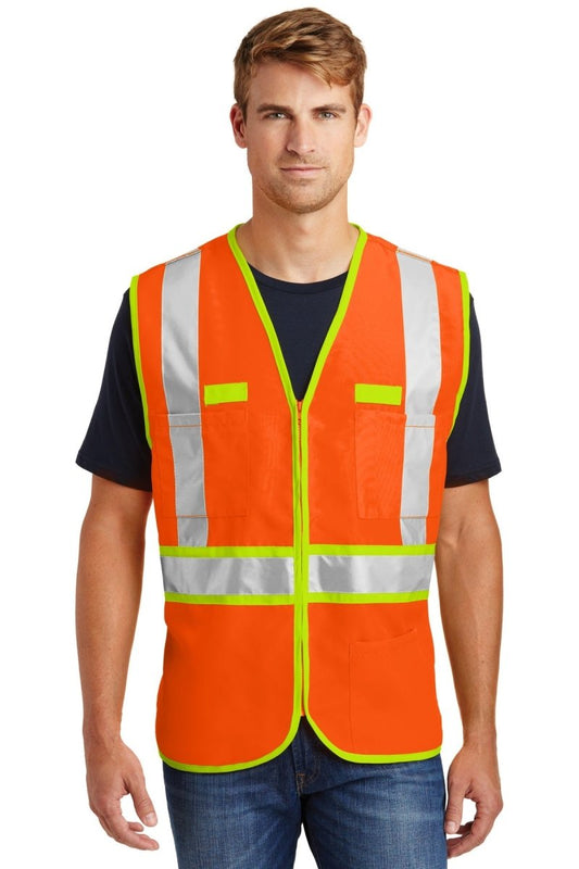 CornerStone® - ANSI 107 Class 2 Dual-Color Safety Vest. CSV407 - uslegacypromotions