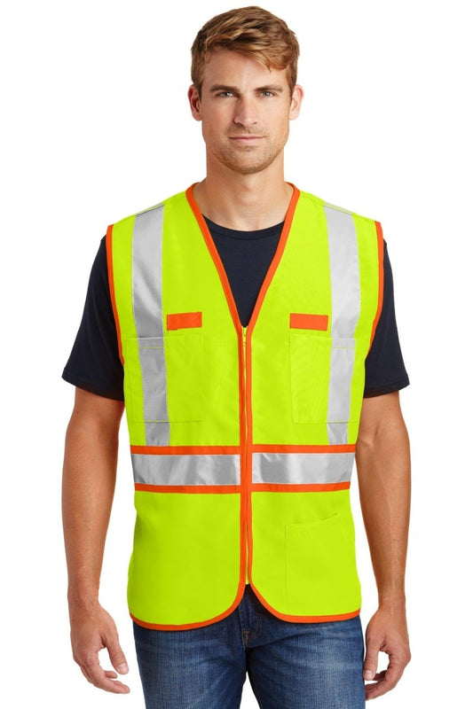 CornerStone® - ANSI 107 Class 2 Dual-Color Safety Vest. CSV407 - uslegacypromotions