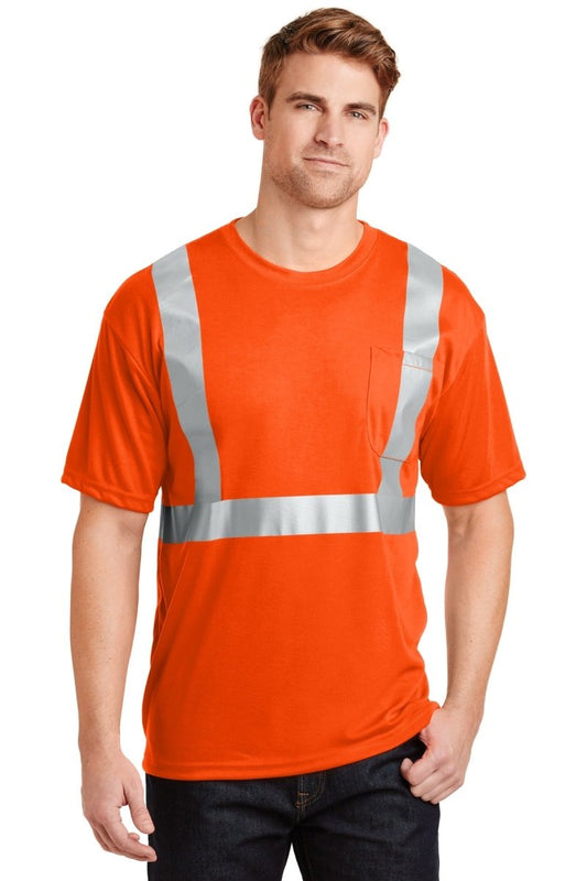 CornerStone® - ANSI 107 Class 2 Safety T-Shirt. CS401 - uslegacypromotions