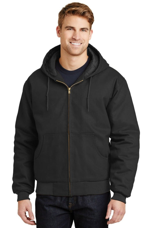 CornerStone® - Duck Cloth Hooded Work Jacket. J763H - uslegacypromotions