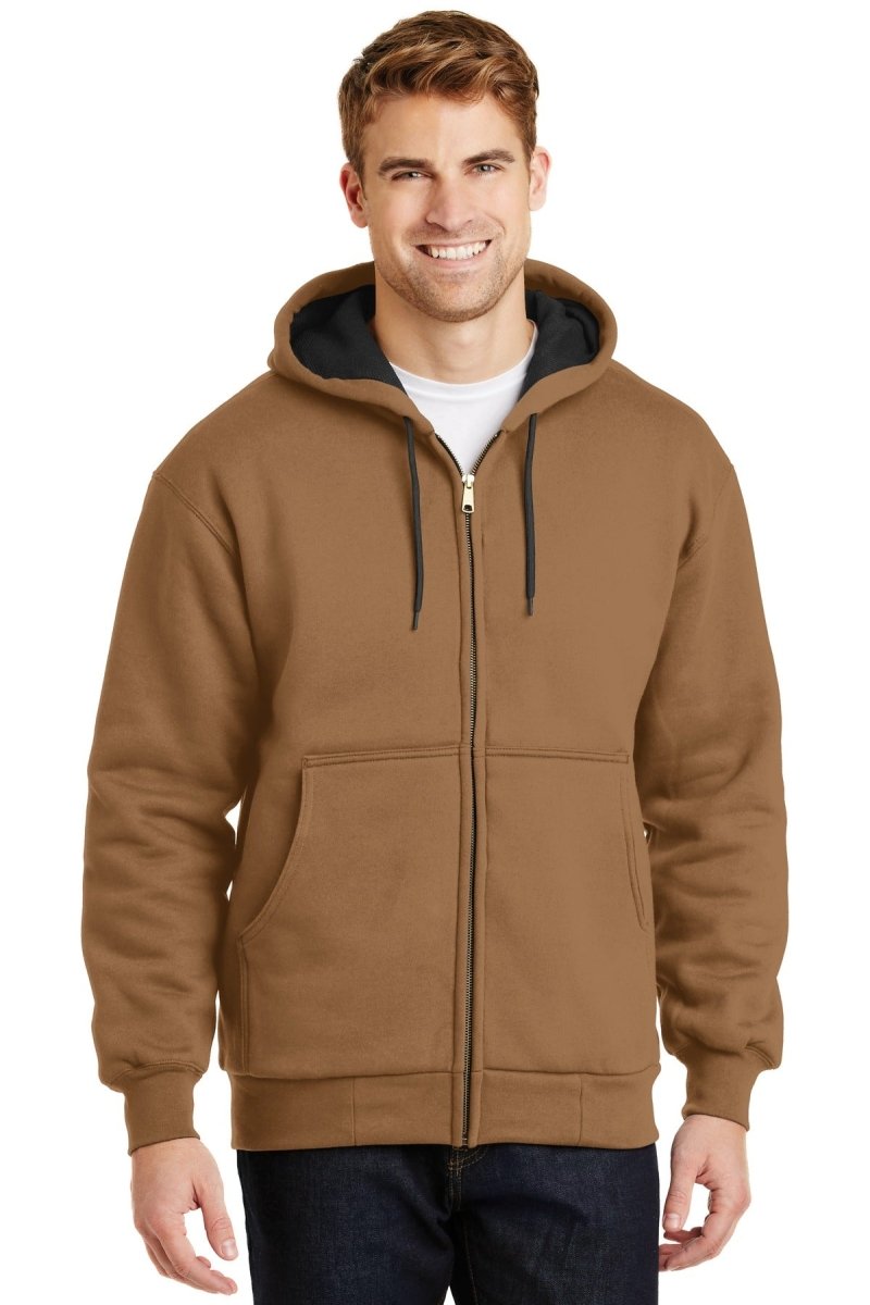 CornerStone® - Heavyweight Full-Zip Hooded Sweatshirt with Thermal Lining. CS620 - uslegacypromotions