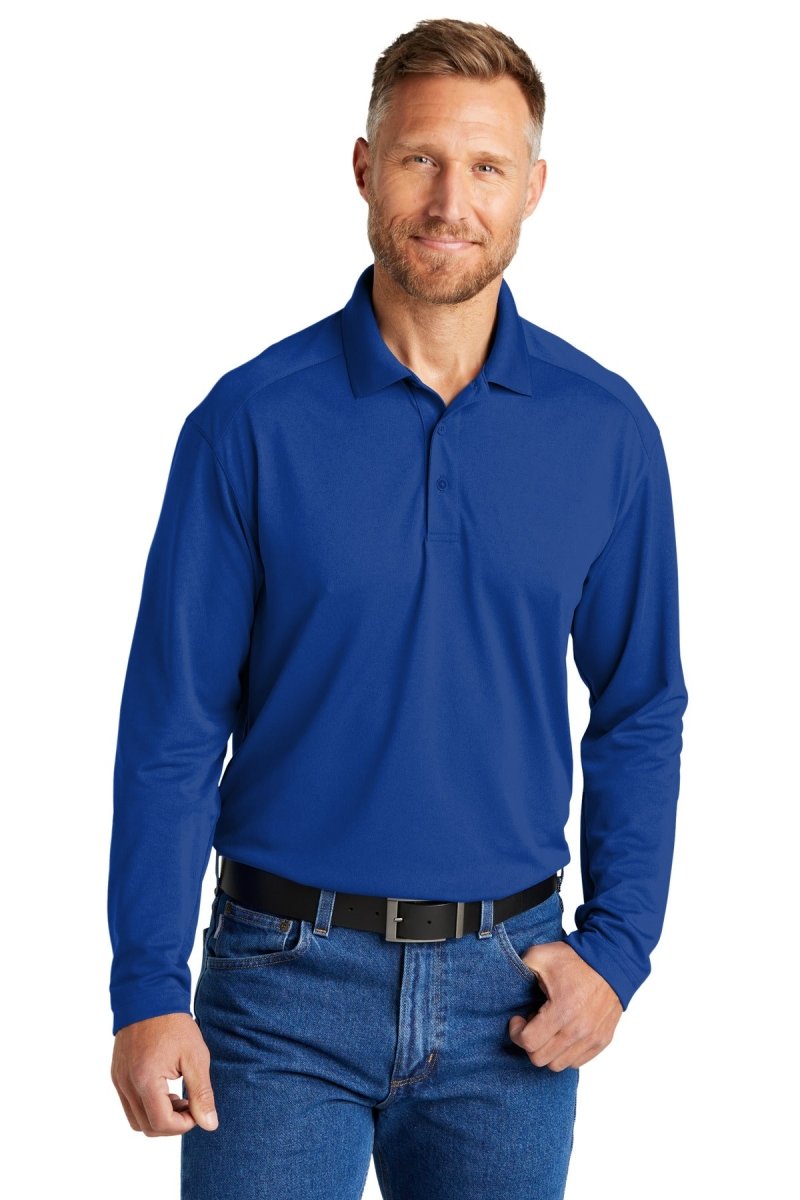CornerStone® Select Lightweight Snag-Proof Long Sleeve Polo CS418LS - uslegacypromotions