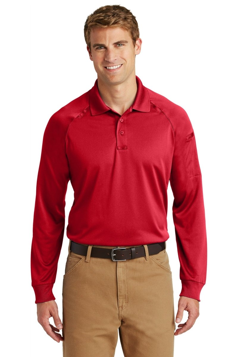 CornerStone® - Select Long Sleeve Snag-Proof Tactical Polo. CS410LS - uslegacypromotions