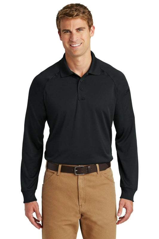 CornerStone® - Select Long Sleeve Snag-Proof Tactical Polo. CS410LS - uslegacypromotions