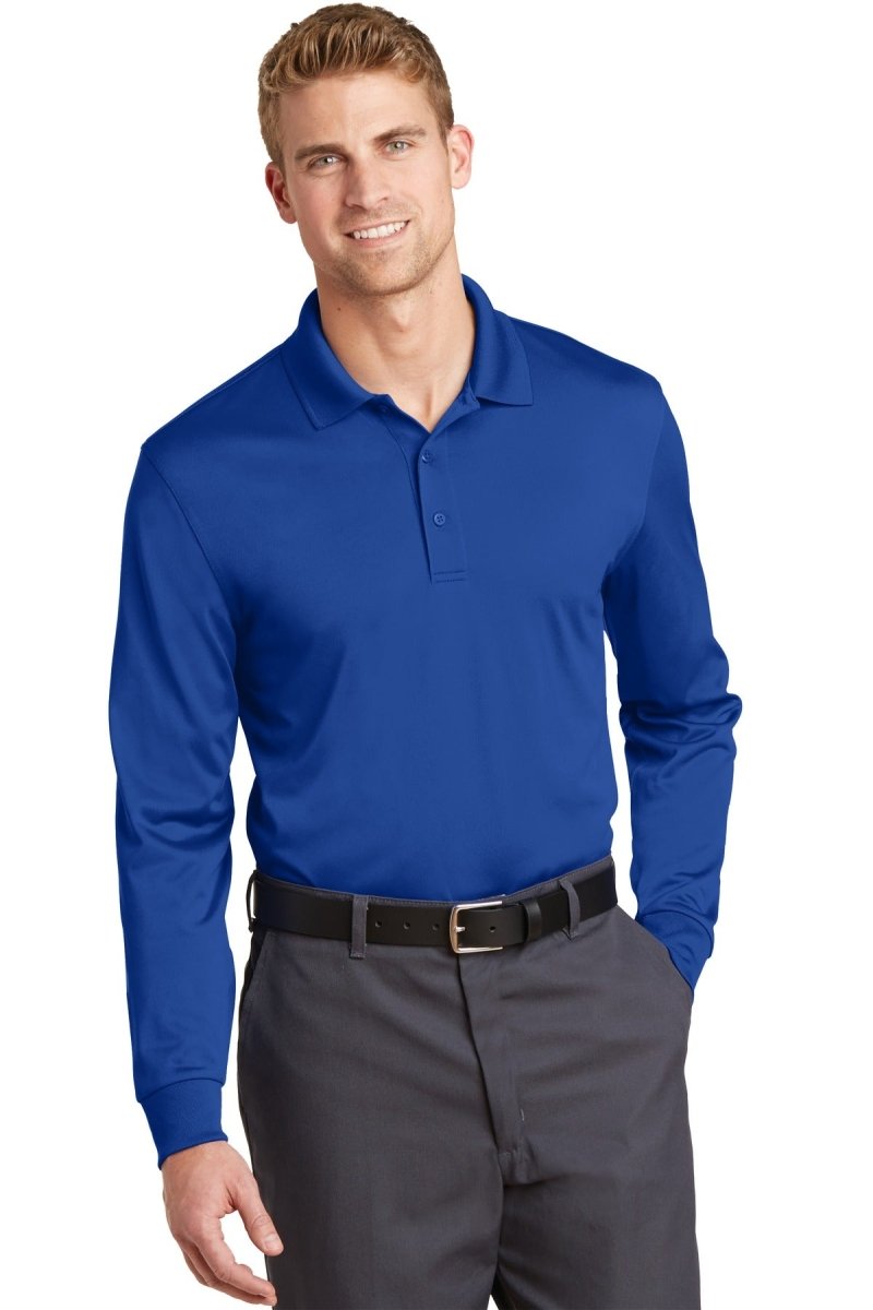CornerStone® Select Snag-Proof Long Sleeve Polo. CS412LS - uslegacypromotions