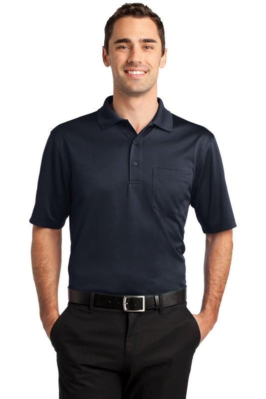 CornerStone® Select Snag-Proof Pocket Polo. CS412P - uslegacypromotions