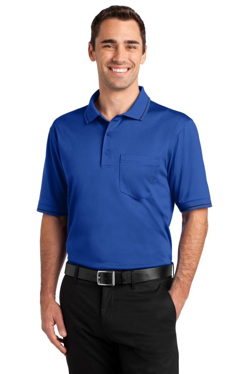 CornerStone® Select Snag-Proof Tipped Pocket Polo. CS415 - uslegacypromotions