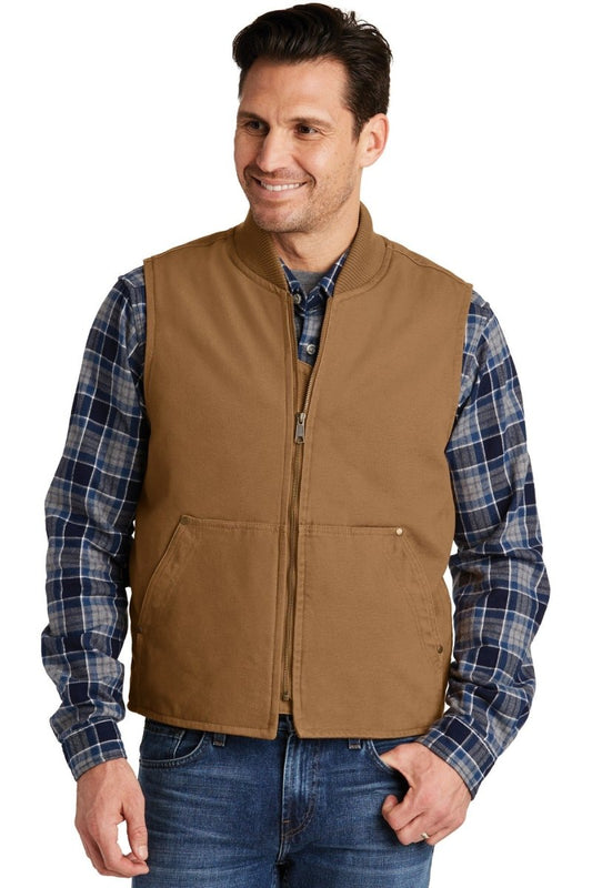 CornerStone® Washed Duck Cloth Vest. CSV40 - uslegacypromotions