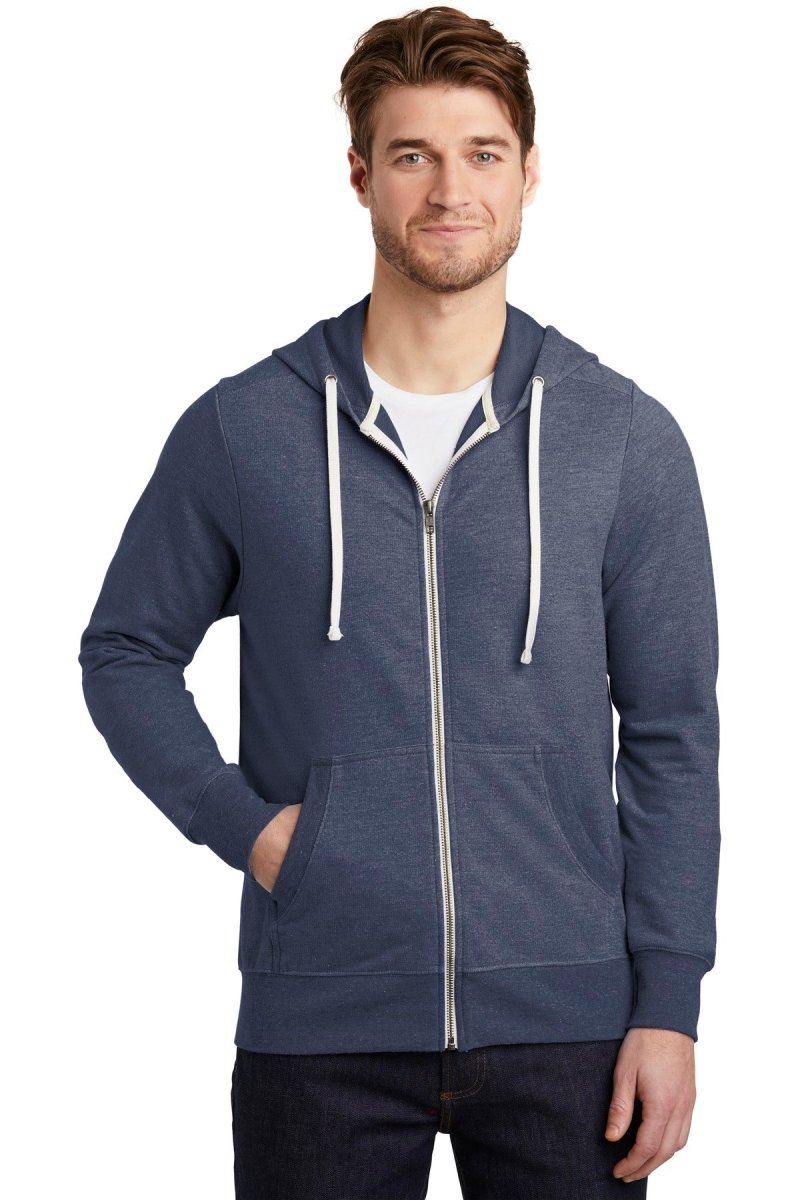 District ® Perfect Tri ® French Terry Full-Zip Hoodie. DT356 - uslegacypromotions