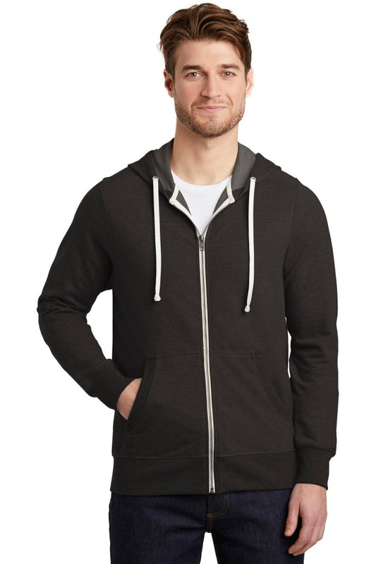 District ® Perfect Tri ® French Terry Full-Zip Hoodie. DT356 - uslegacypromotions