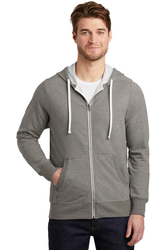 District ® Perfect Tri ® French Terry Full-Zip Hoodie. DT356 - uslegacypromotions