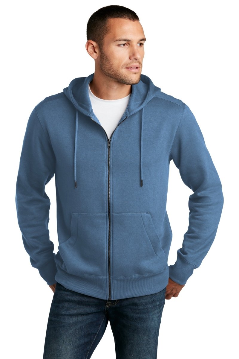 District ® Perfect Weight ® Fleece Full-Zip Hoodie DT1103 - uslegacypromotions