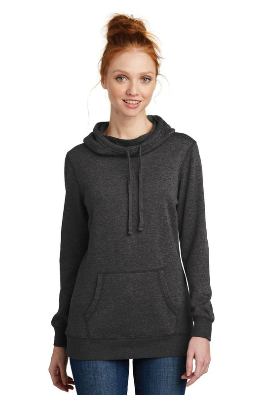 District ® Women's Lightweight Fleece Hoodie. DM493 - uslegacypromotions