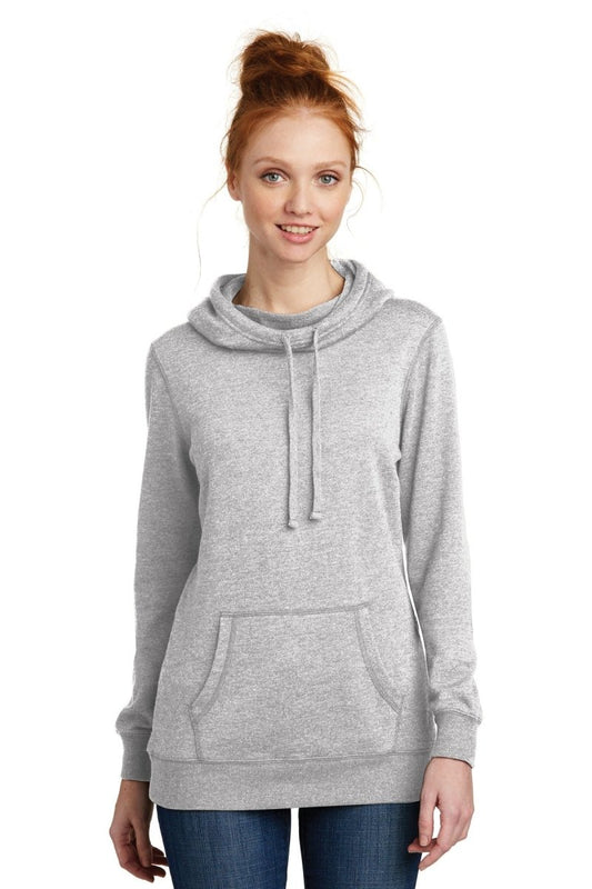 District ® Women's Lightweight Fleece Hoodie. DM493 - uslegacypromotions