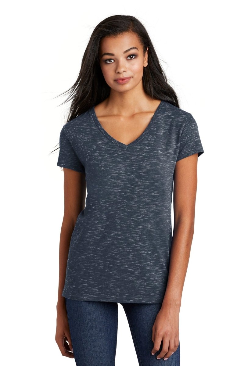 District ® Women's Medal V-Neck Tee. DT664 - uslegacypromotions