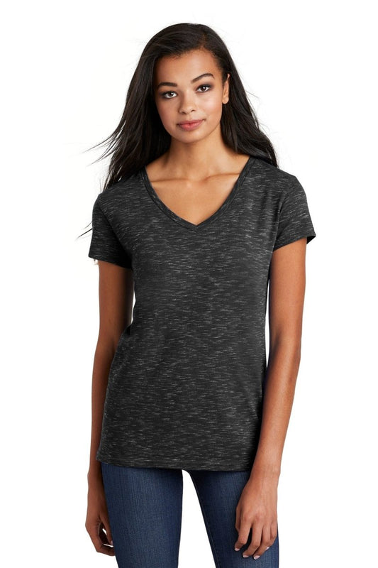 District ® Women's Medal V-Neck Tee. DT664 - uslegacypromotions