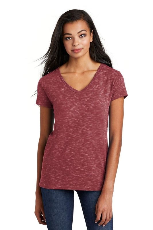 District ® Women's Medal V-Neck Tee. DT664 - uslegacypromotions